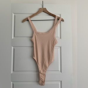 New Zara Ribbed Bodysuit